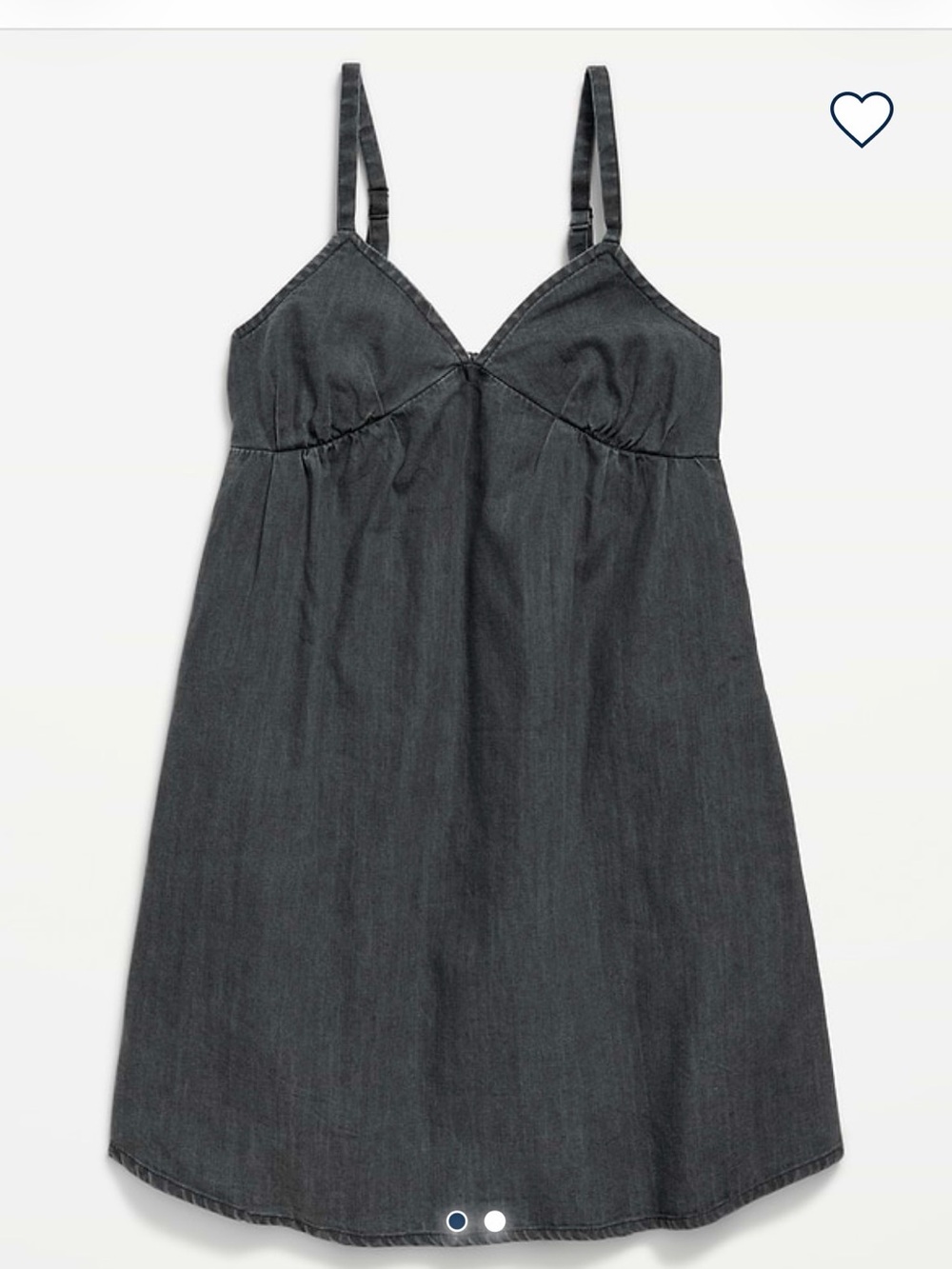 Old Navy Charcoal Gray Cami Dress